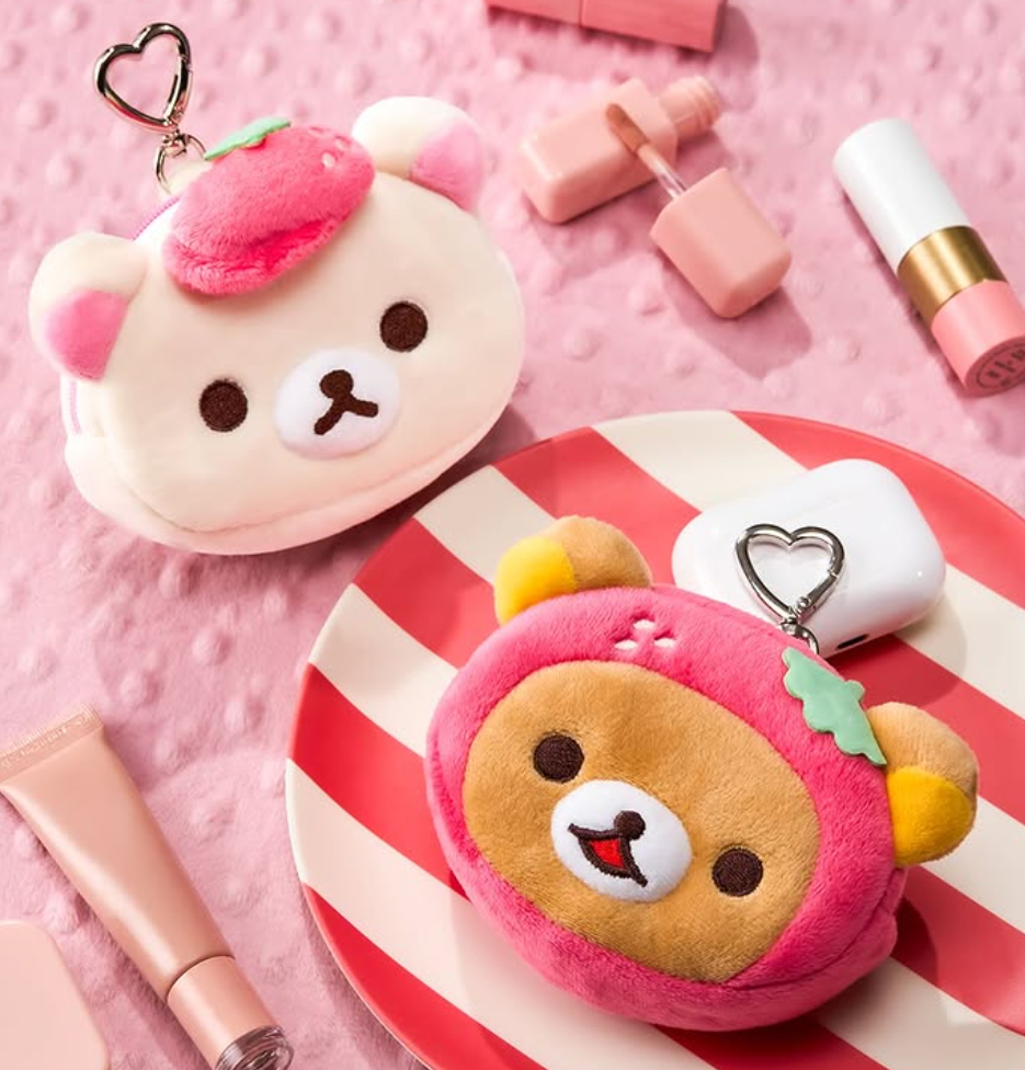 리락쿠마 콜라보 제조음료 구매 시 "인형 파우치 키링" 증정